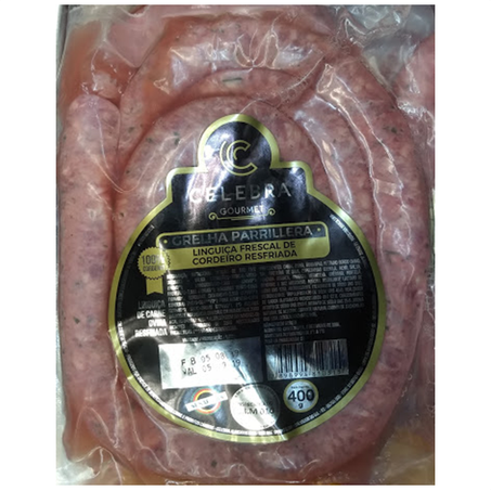 Linguica de cordeiro campeira com toucinho celebra 500g