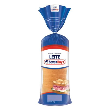 Pão de leite seven boys 450g