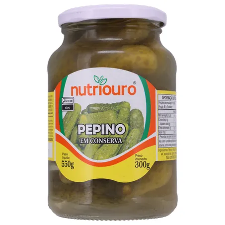 Pepino em Conserva Nutriouro 300G 360-1
