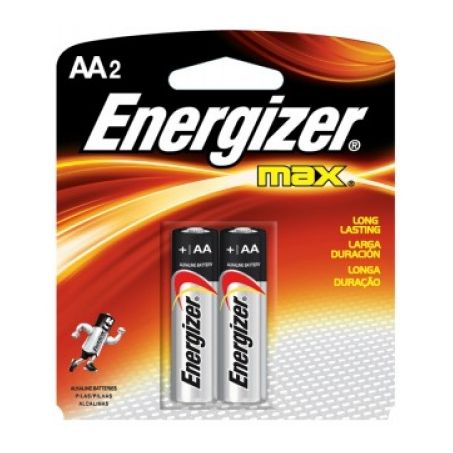 Pilha Alcalina Energizer Max AAA - Com 2 Pilhas