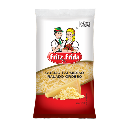 QUEIJO PARMESÃO RALADO FRITZ&FRIDA 100G