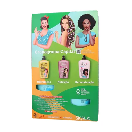 Kit Skala Babosa Shampoo 325ml e Condicionador 325ml 
  360-19