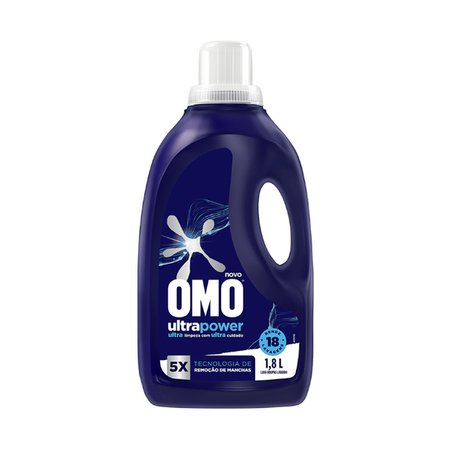 Lava roupas liquido omo 1.8l ultra power