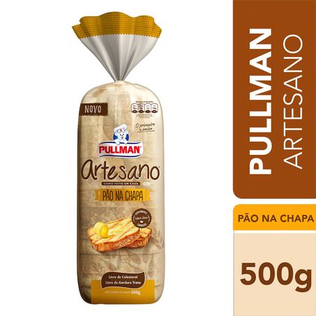 PÃO NA CHAPA PULLMAN ARTESANO