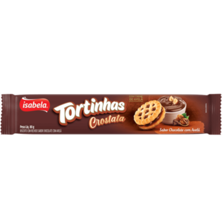 Bisc rech isabela 80g tortinhas crostata avela