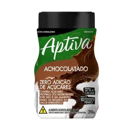 Achocolatado pó apti zero 210 gr