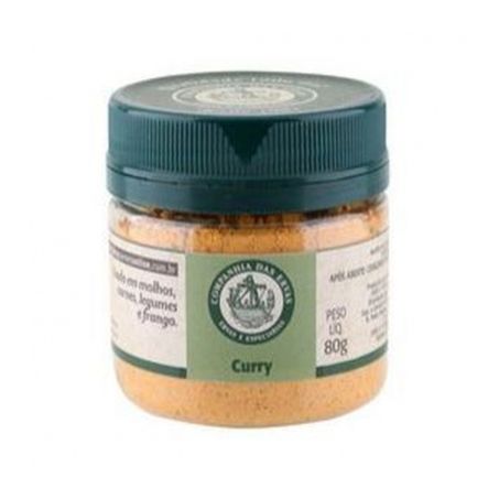 CURRY CIA DAS ERVAS EM PO PT 80G