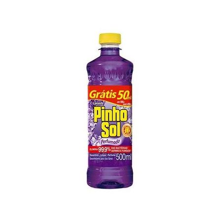 Desinfetante lavanda pinho sol leve 500ml pague 450ml