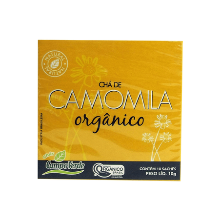 Chá Camomila Orgânico 10g