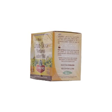 Chá Chileno Erva-Doce-Nacional e Mel Caixa com 10un - 10gr 360-40