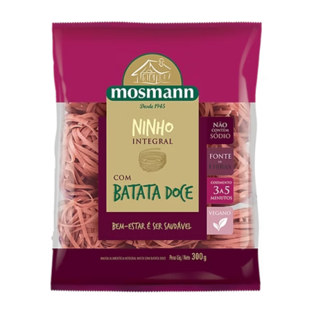 MASSA NINHO INTEG MOSMAN BAT DOCE 300G