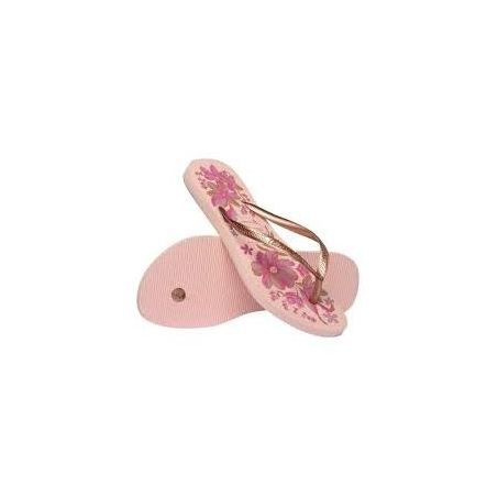 CHINELO HAVAIANAS SLIM ORGANIC 39/40 ROSA/DRO