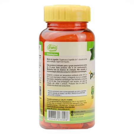 FERRO QUELATO 500MG 60 CAPSULAS UNILIFE 360-2