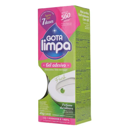Gel adesivo gota limpa fresh caixa 41g 360-3