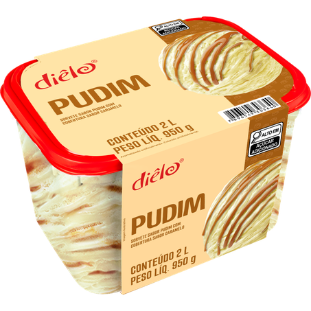 Sorvete pudim dielo 2l