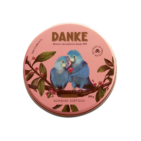 BOMBONS SORTIDOS DANKE LATA 108G