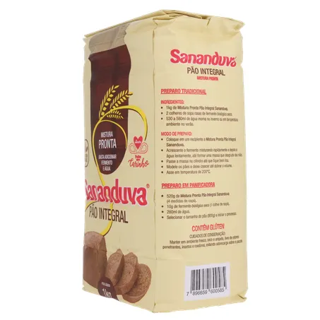 Farinha mistura sananduva integral 1kg 360-24