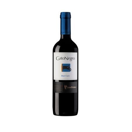 VINHO TINTO GATO NEGRO 750ML MERLOT