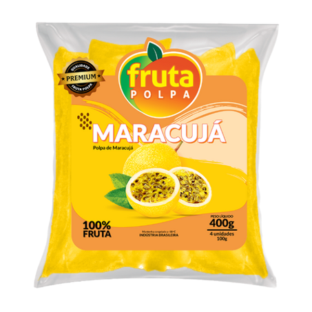 POLPA FRUTA POLPA PREM MARACUJ 400G