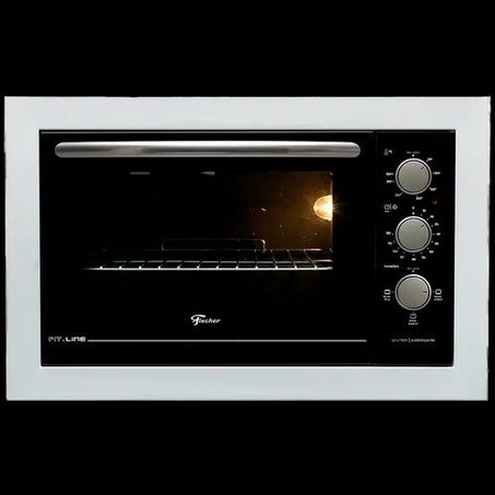 Forno Elétrico de Embutir Fischer 127V - Inox - Capacidade de 48 Litros - Ref. 34493-95485