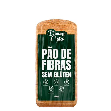 PAO FIBRAS S/GLU S/ACUCAR S/LAC 400G - DONA ASTA