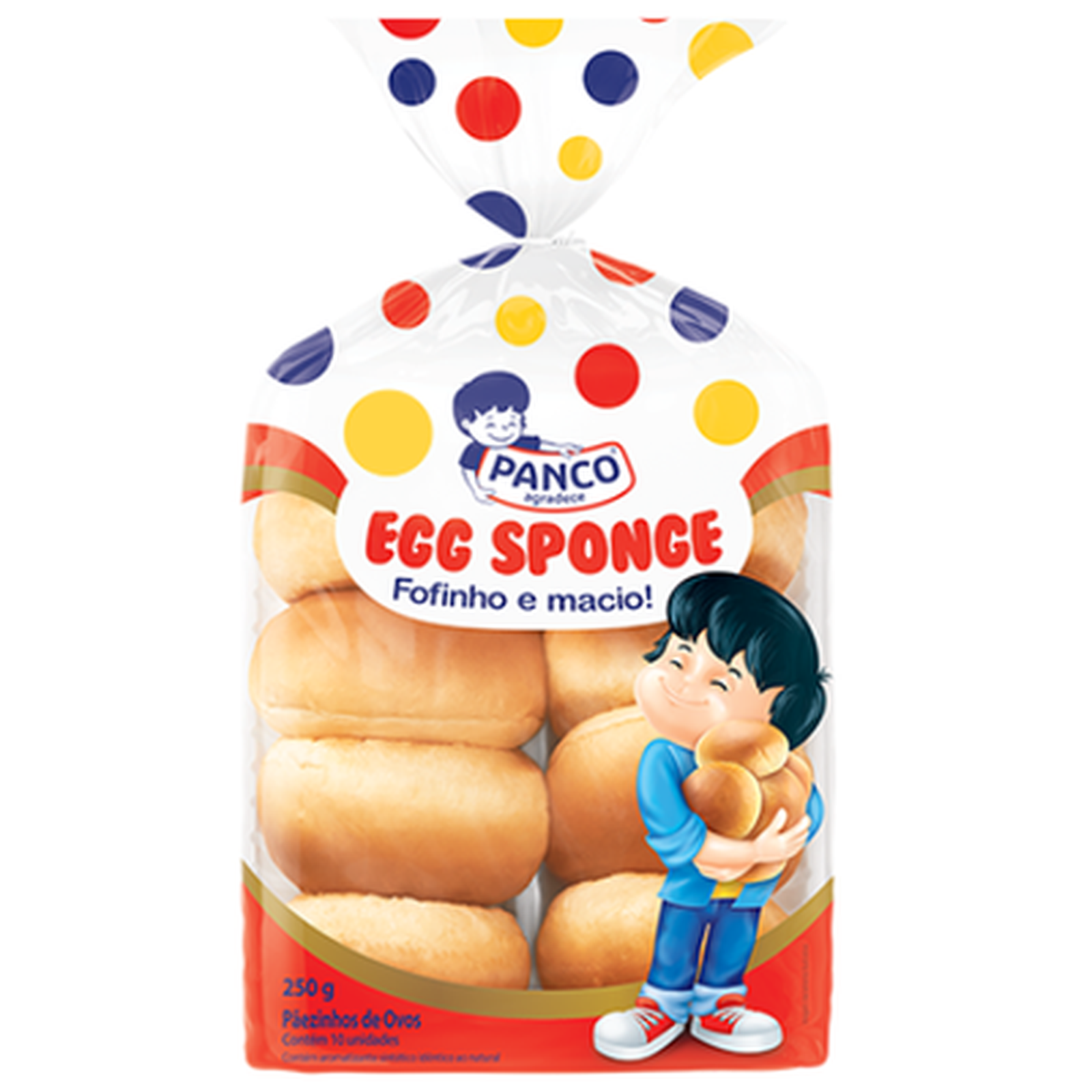 Panchan☆  Pão de Ovo Panco Egg Sponge Pacote 250g | Andorinha Hiper Center
