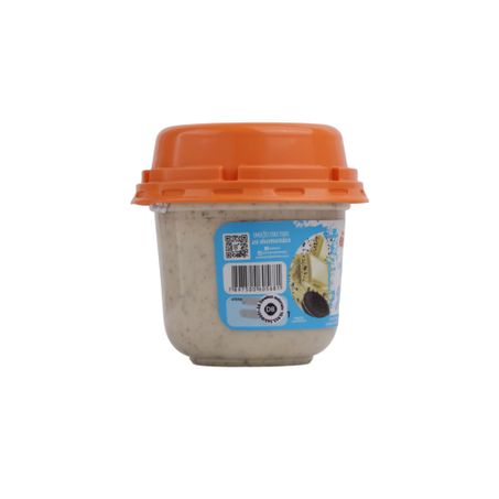 Creme Bom Princípio Sabor Chocolate Branco com Cookies  Pote 160gr 360-45