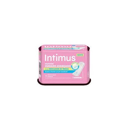Protetor diario intimus indicador troca com 15un