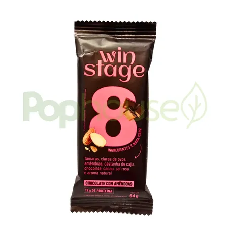 BARRA DE PROTEÍNA WINSTAGE 54G CHOCOLATE COM AMÊND
