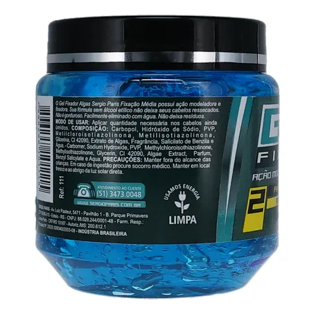 Gel fixador sergio paris azul perf.med 240g 360-26