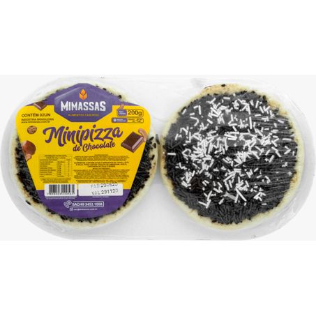 Pizza mini chocolate mi-massas 200g
