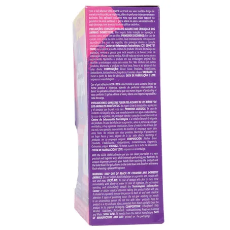 Gel adesivo sanitário gota limpa lavanda 41g 360-8
