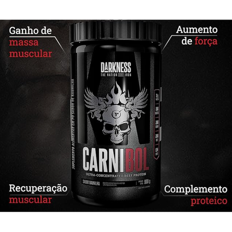 Carnibol Proteína da Carne Baunilha 900g 360-4