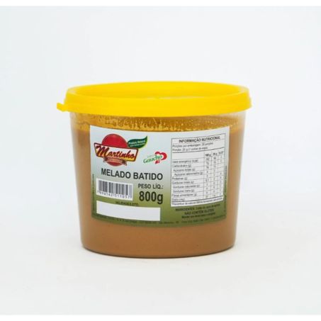 Melado martinho 800g batido