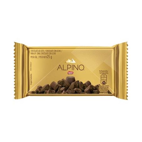 Chocolate Ao Leite Alpino Pacote 25G