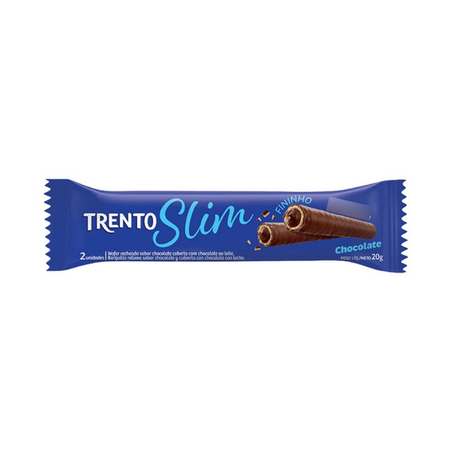 Chocolate Trento Slim Chocolate Pacote 20g 