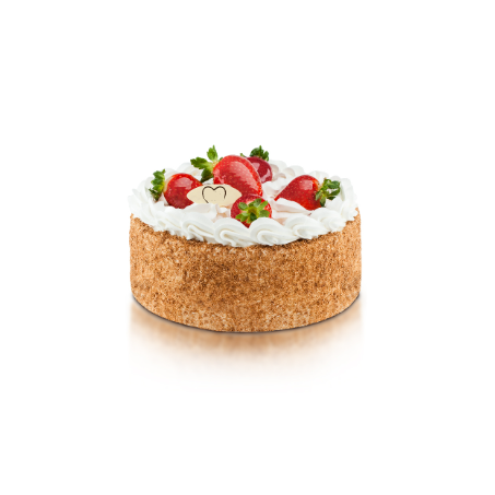 Torta pequena kg nata com morango