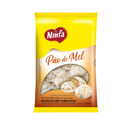Biscoito Ninfa Pão De Mel Pacote 250g 
 