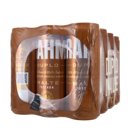 Cerv brahma duplo malte tost lata 350ml 12 un 360-29