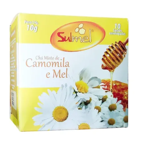 Sulmel-cha 10g camomila mel
