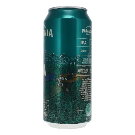 Cerveja IPA Patagonia Puro Malte Lata 473ml 360-1