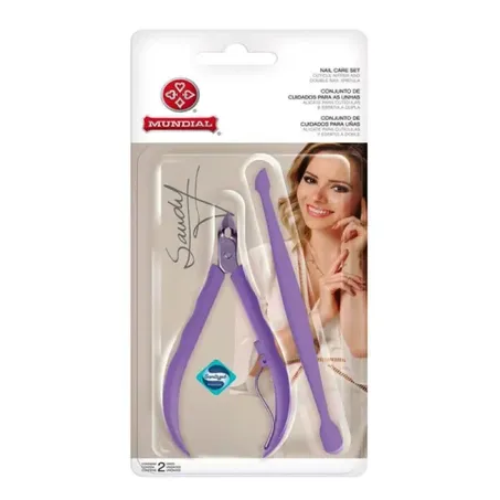 ALICATE MUNDIAL P/CUTICULAS 2 PCS