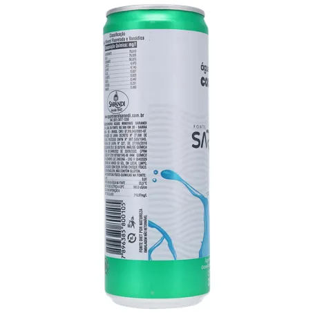 Agua mineral sarandi c/gas lata 350ml 360-3