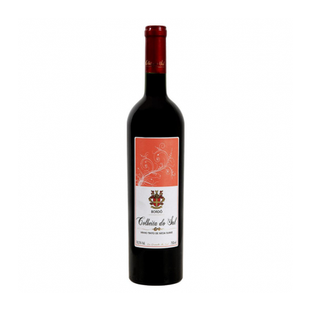 Vinho colheita do sul bordo tinto suave 750ml
