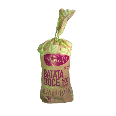 PÃO AMALFI 400G BATATA DOCE COM WHEY