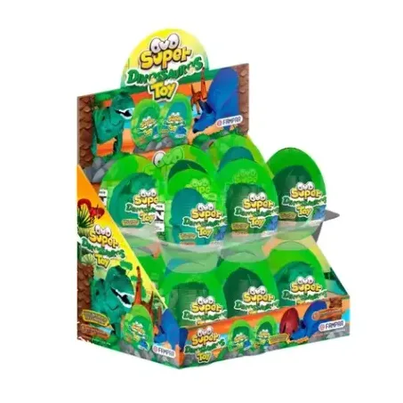 Brinquedo Fampar Ovo Super Dinossauros Toy 