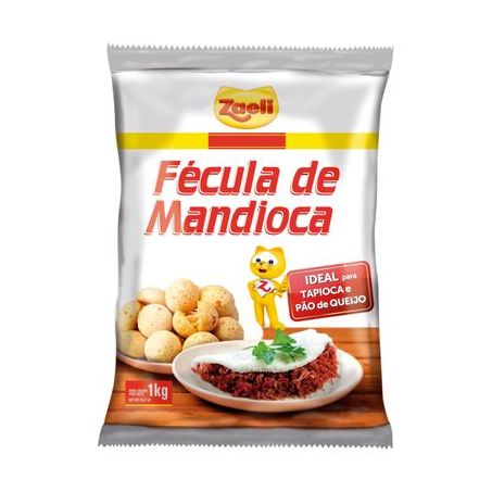 FECULA ZAELI MANDIOCA 1KG