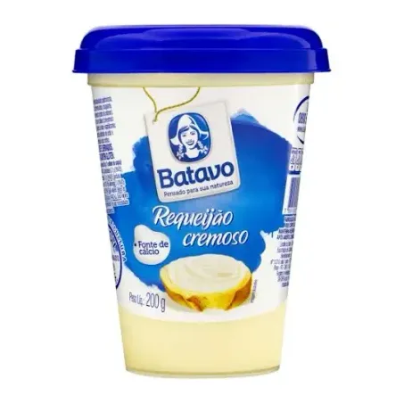 Requeijão batavo cremoso tradicional 200g