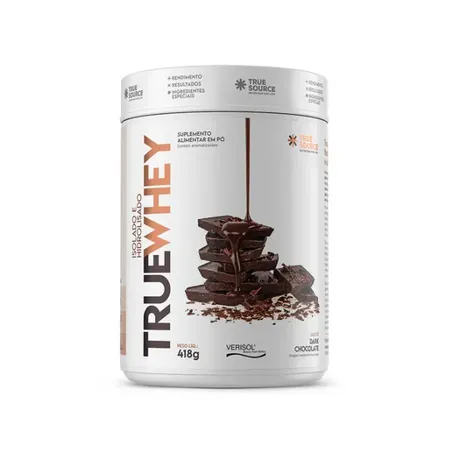 TRUE WHEY DARK CHOCOLATE 418G - TRUE SOURCE