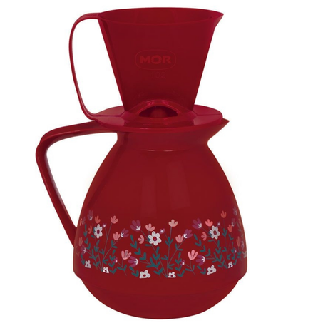 Conjunto bule mor amare decorado rubi 650ml